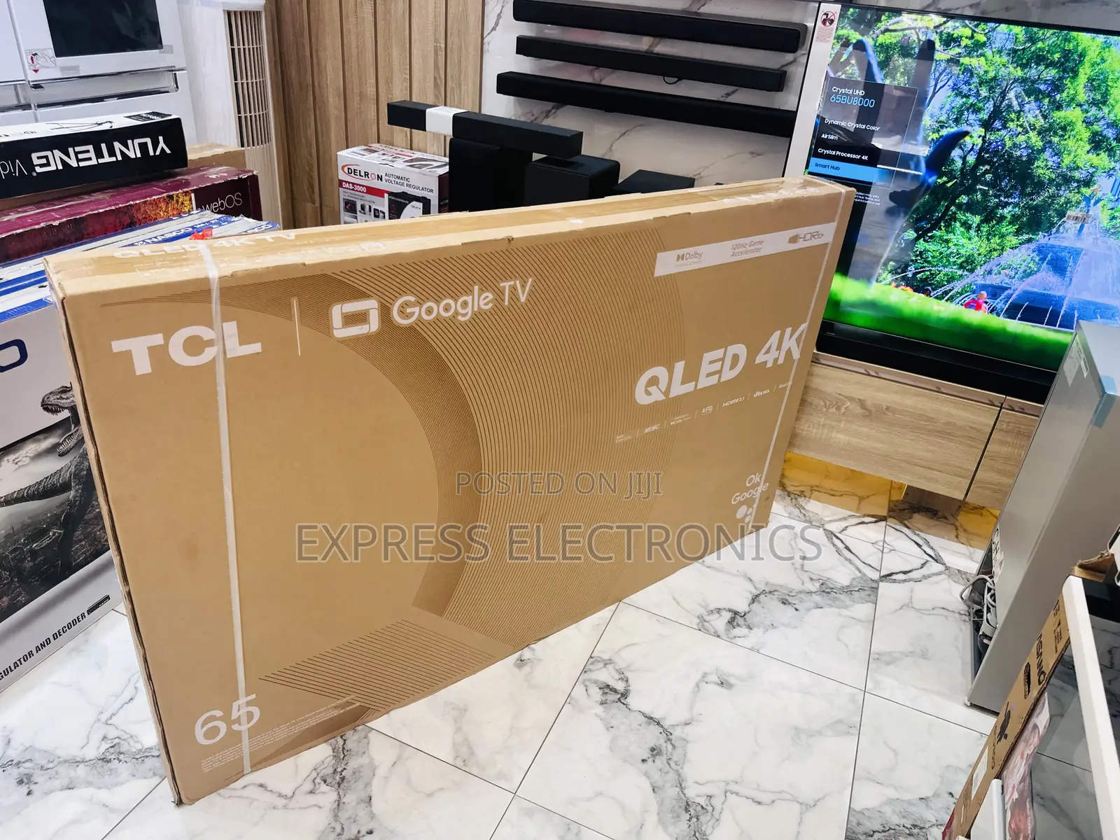 High Quality Gloss QLED UHD Smart 65”C645 TCL