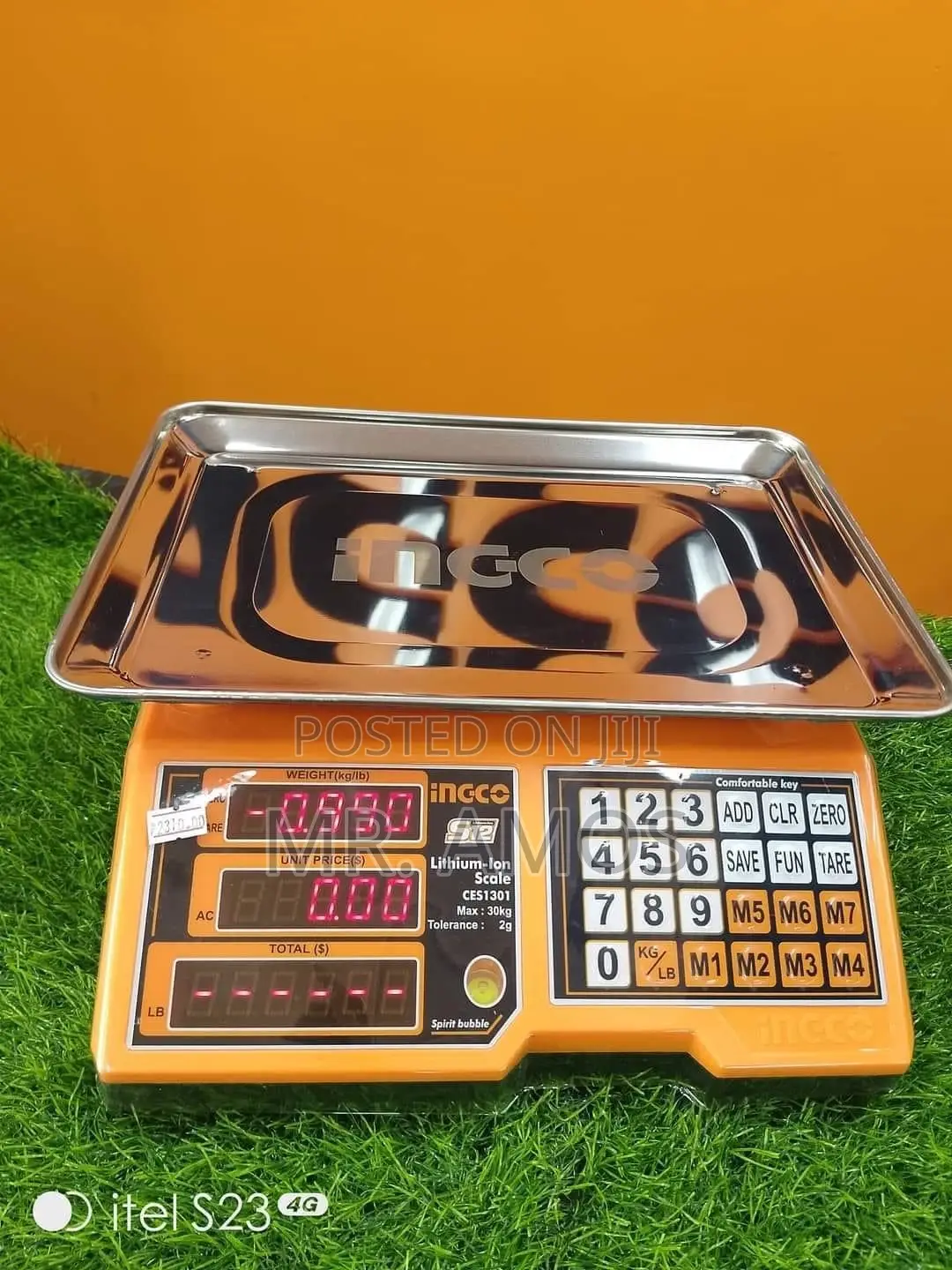 30kg Electronic Scale Capacity Hesa3303