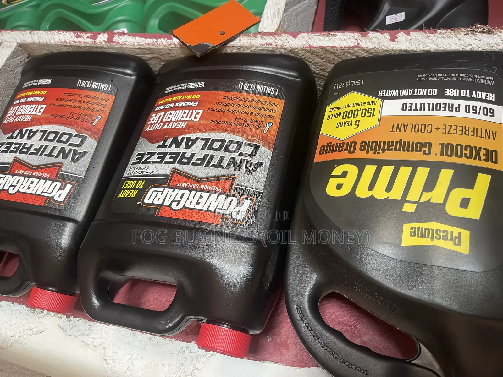 Orange/Green/Red Coolant