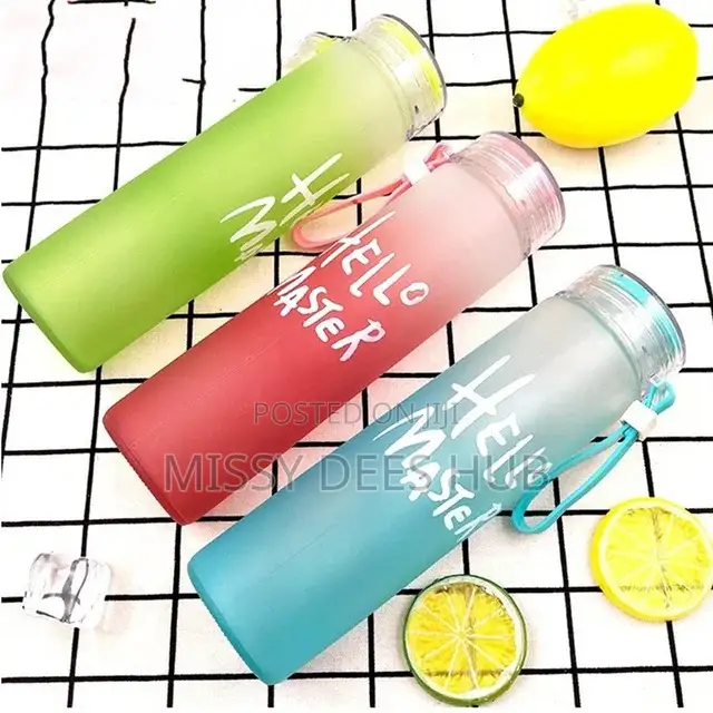 Frosted Glass Bottle
