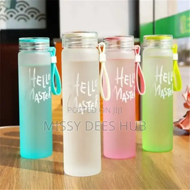 Frosted Glass Bottle