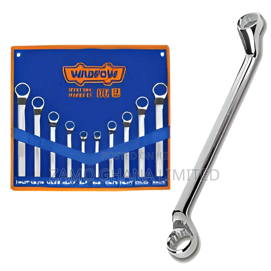 10 PCS Offset Ring Spanner Set - Wfs5m10