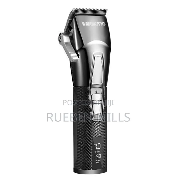 Wmarkpro First Grade All Metal Rechargeable Hair Clipper