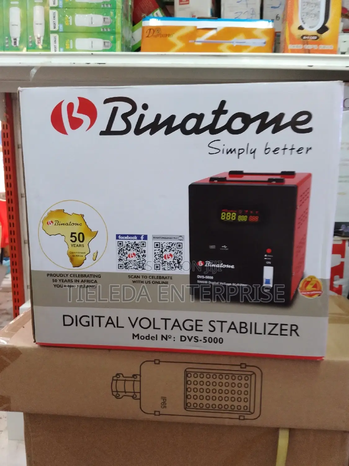 Binatone 5000w Digital Voltage Stabilizer