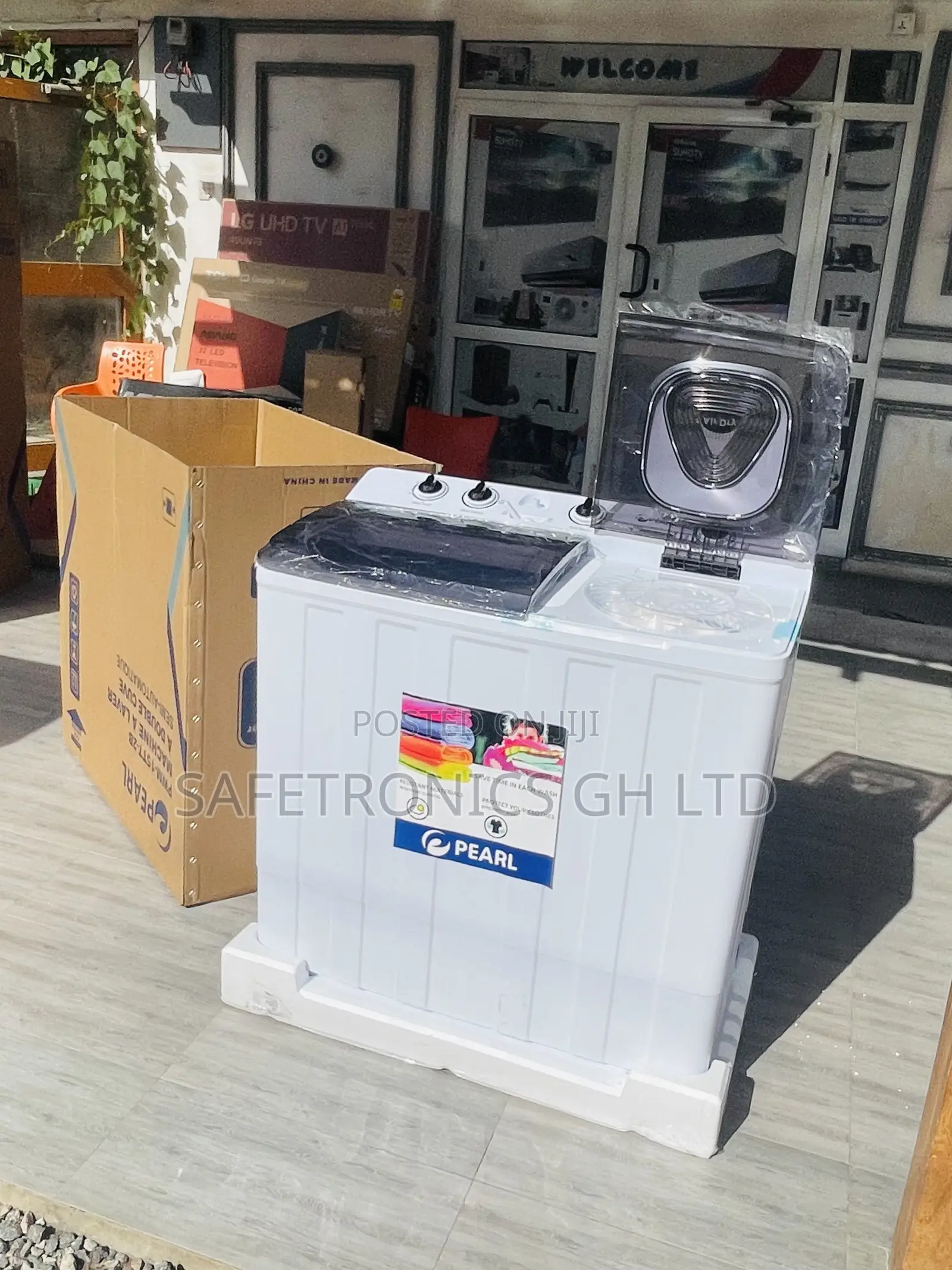 Electric Pearl Topload Semiautomatic 15kg Washingmachine