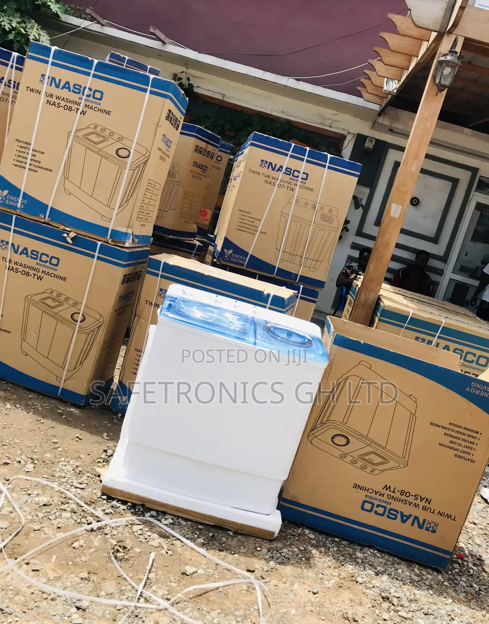 Semiautomatic Topload Nasco 8kg Electric Washingmachine