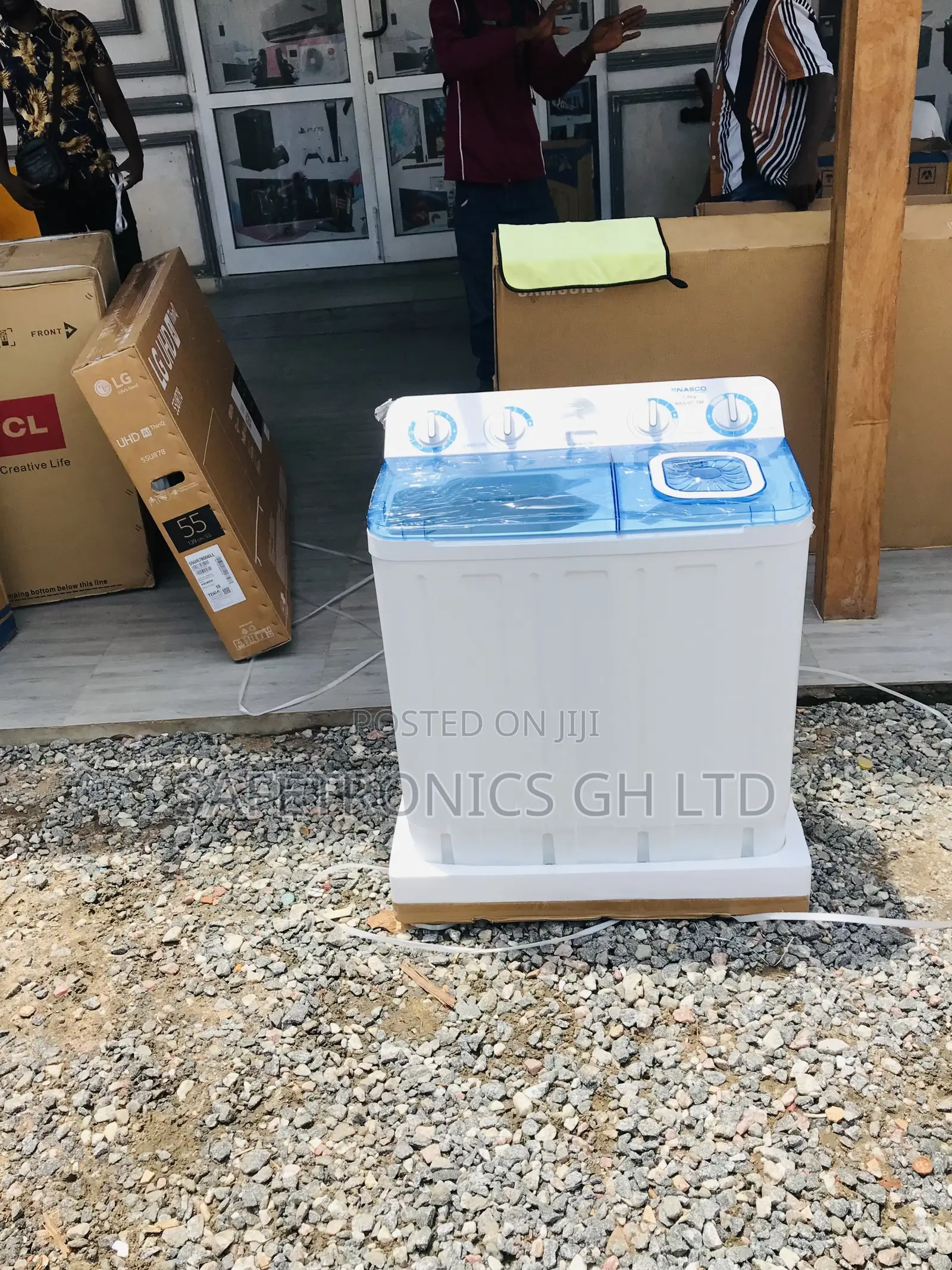Nasco Semiautomatic Topload 7kg Reliable Washingmachine