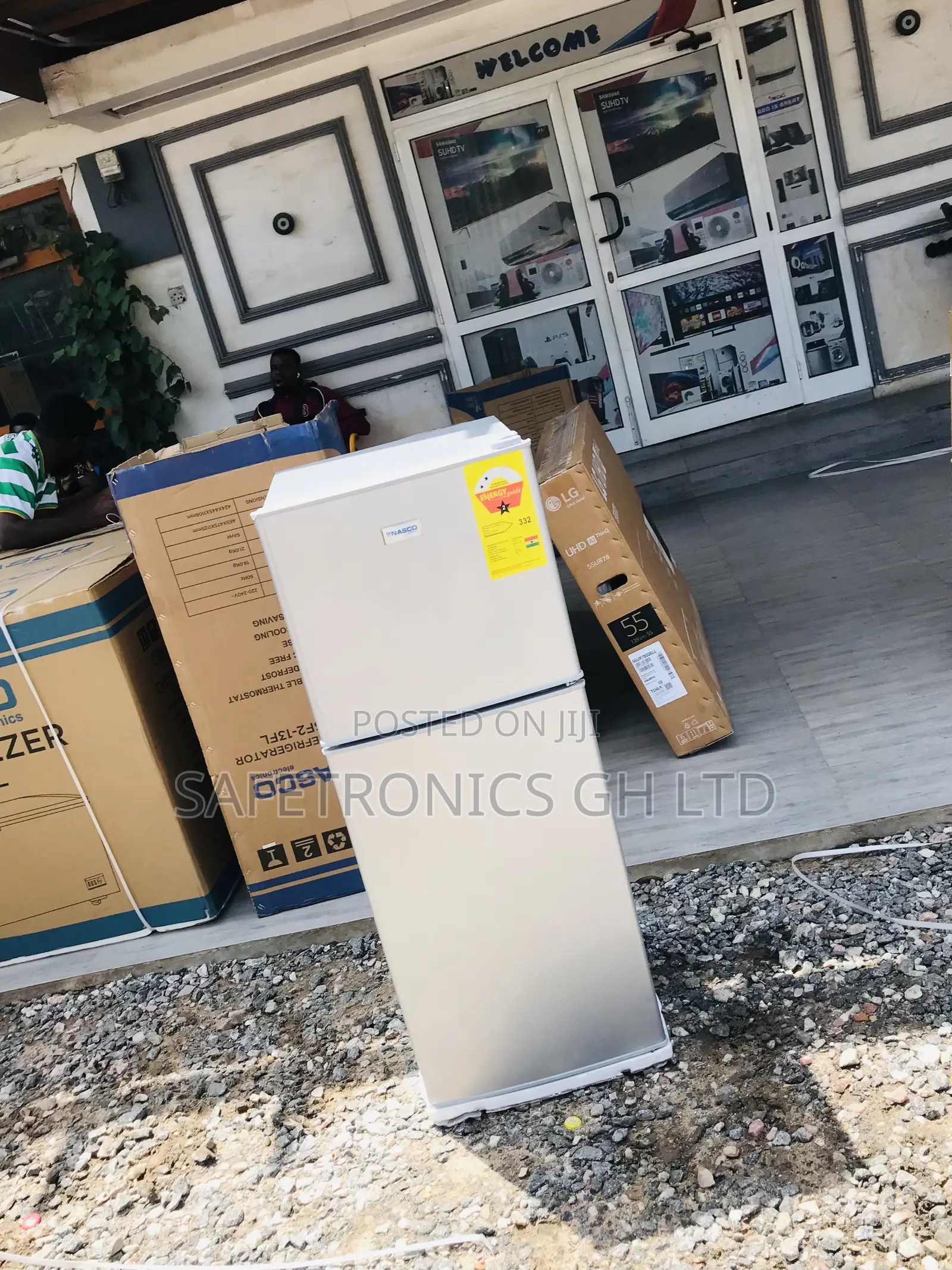 Reliable Topfreezer Nasf2-13fl Nasco Doubedoor Fridge