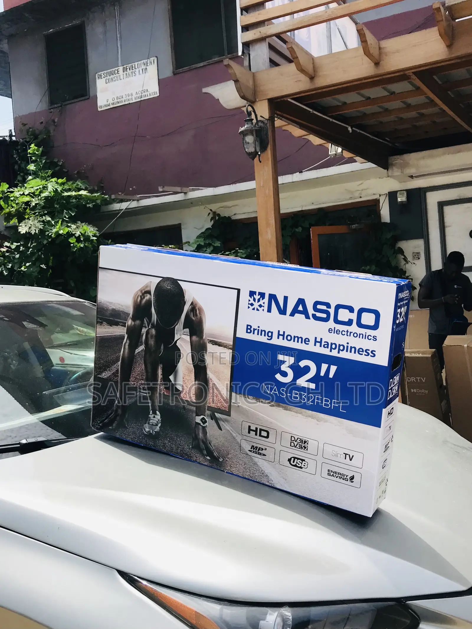 Nasco 32 Inches Glossy Led Smart Full HD Tv