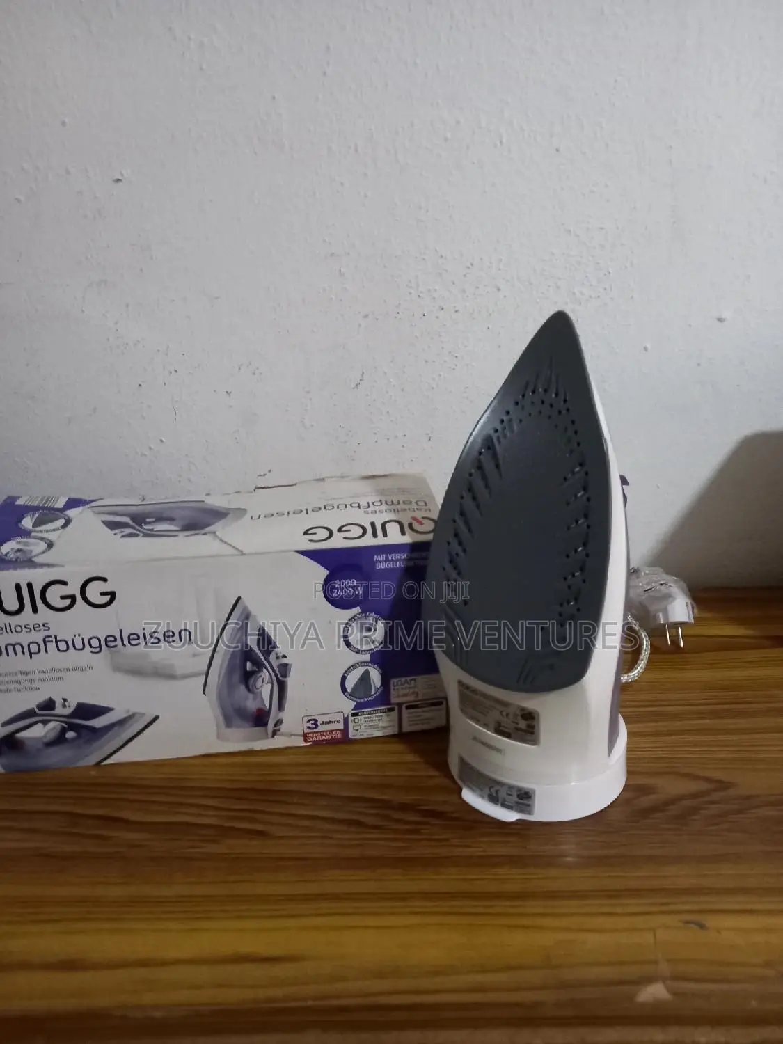 Quigg Steam Cordless Iron (2400w) From Germany