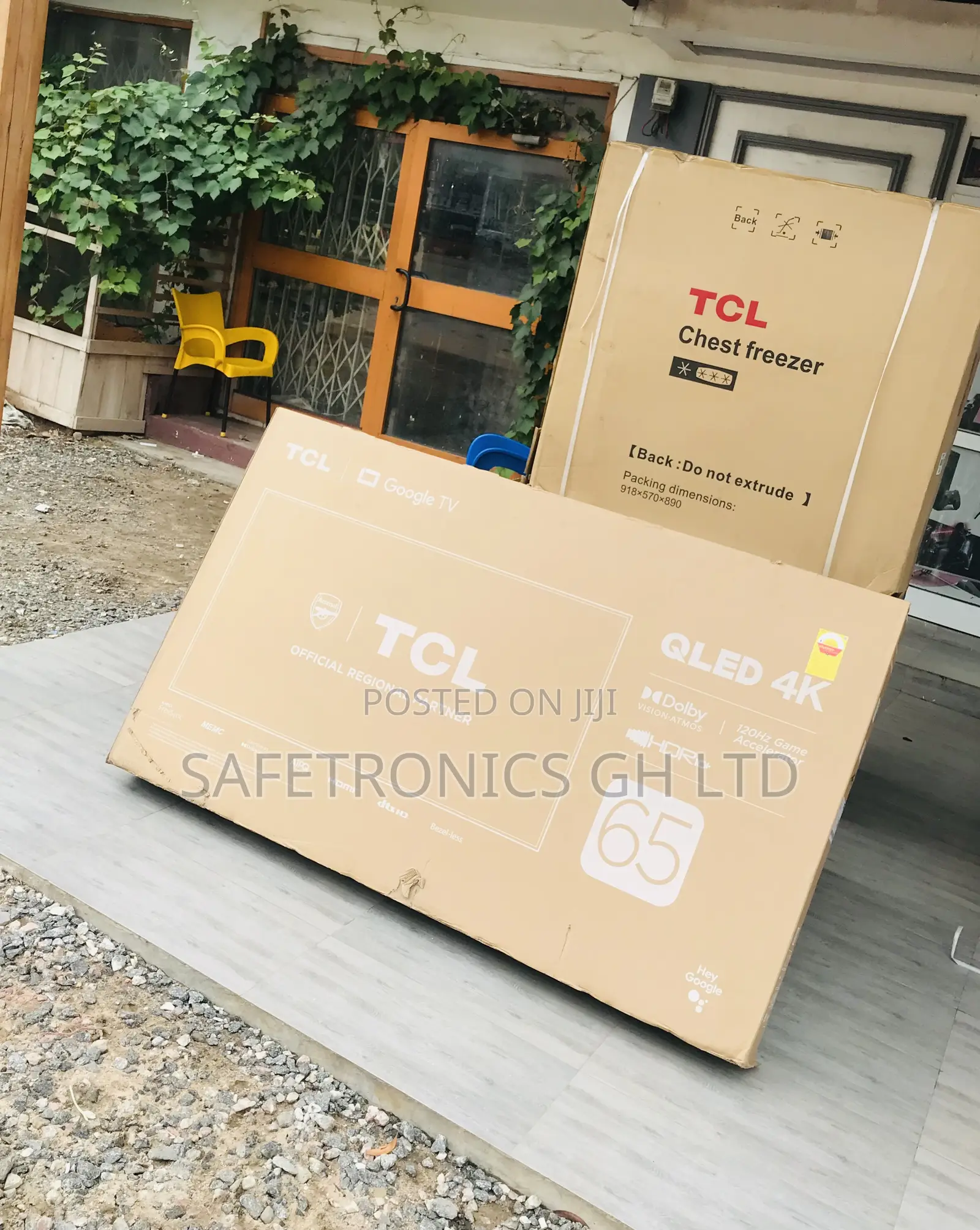 Qled Black 65 Inches UHD Glossy TCL Smart Tv
