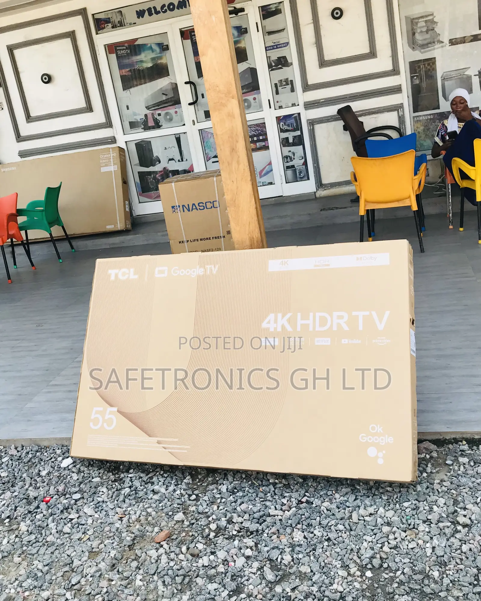 Qled Smart Glossy 55 Inches Full HD C645 TCL Tv