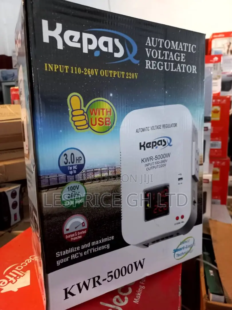 Instant Power~Kepas 5000VA Stabilizer