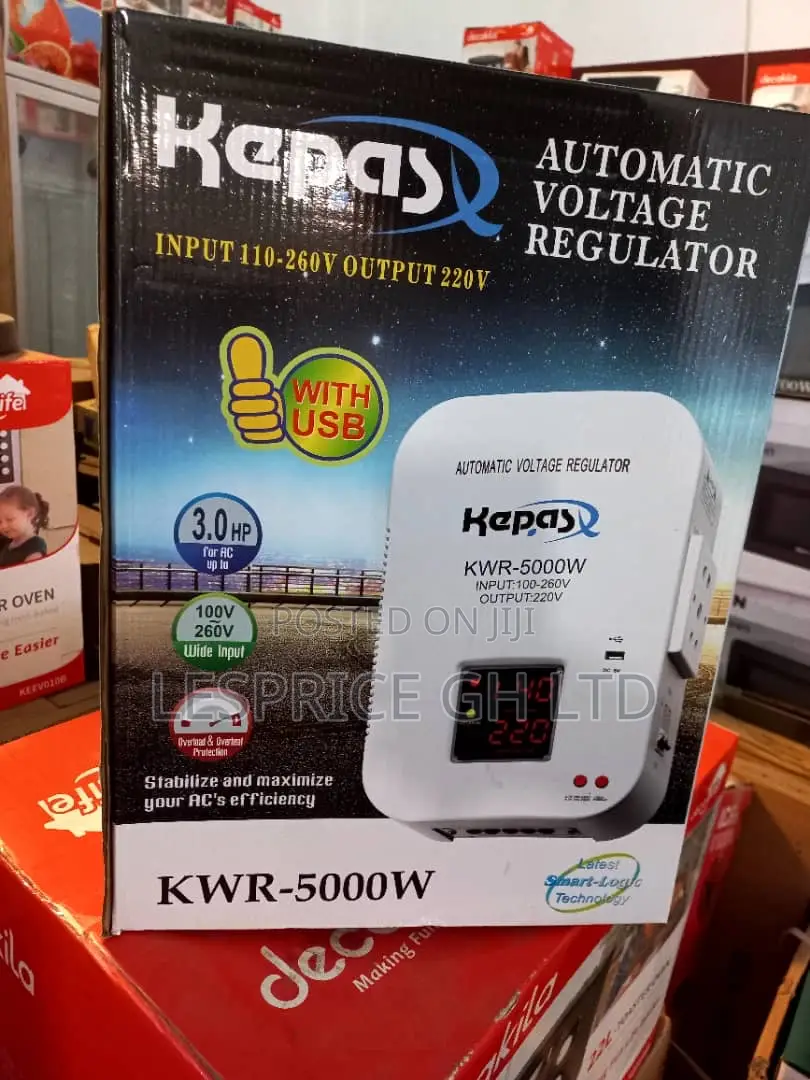 Voltage Regulator Kepas 5000VA