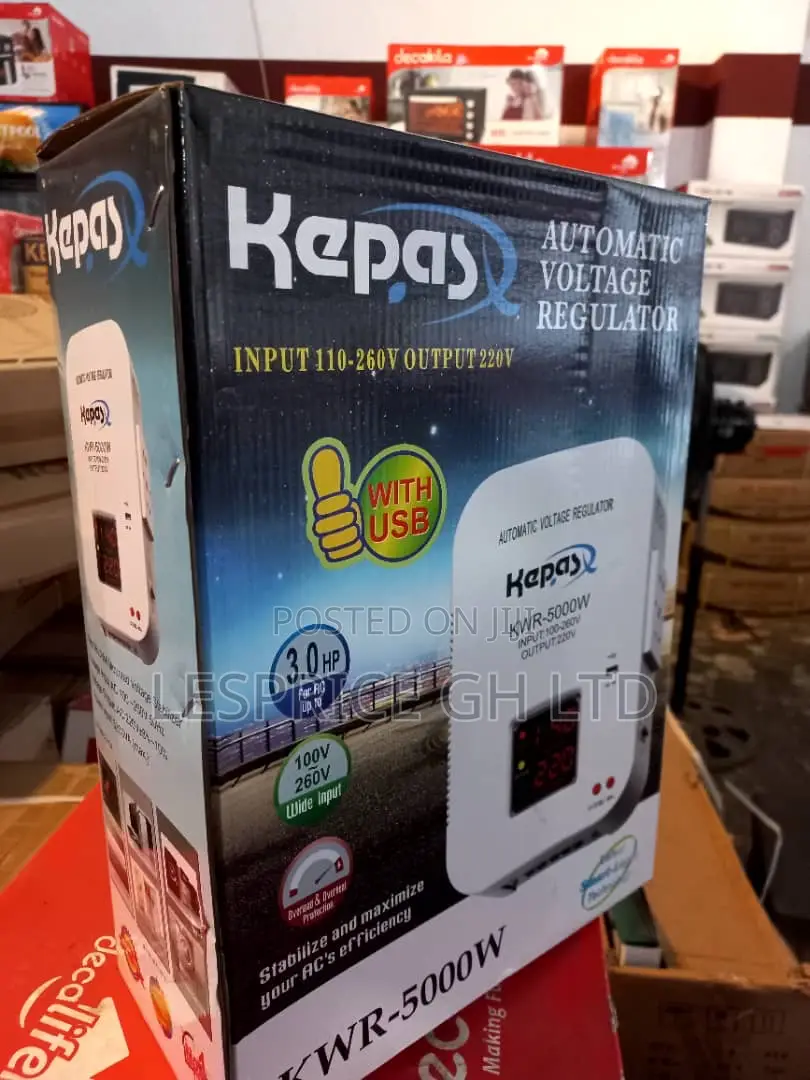 Unique//Kepas 5000VA Stabilizer