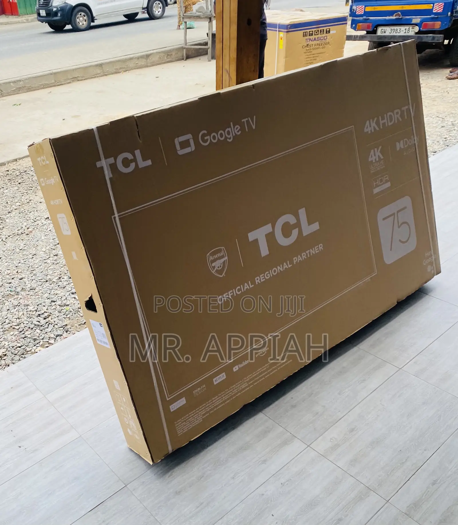 High Quality TCL 75p635 75”Uhd Smart Android Television