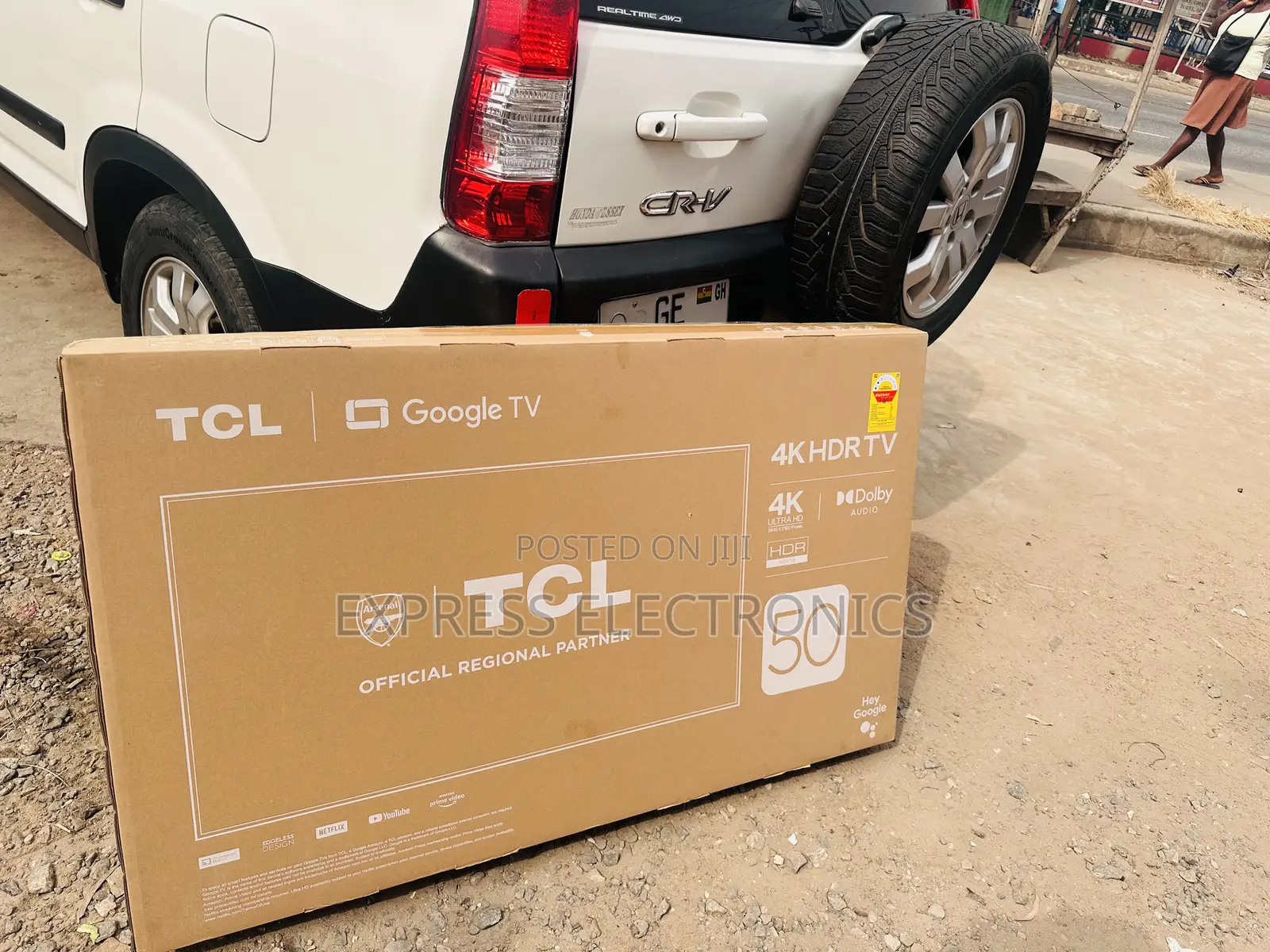 50C645 QLED Smart Glossy Black LED TV  