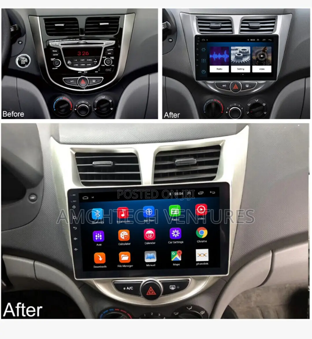 Hyundai Accent Android Smart Screen Carplay