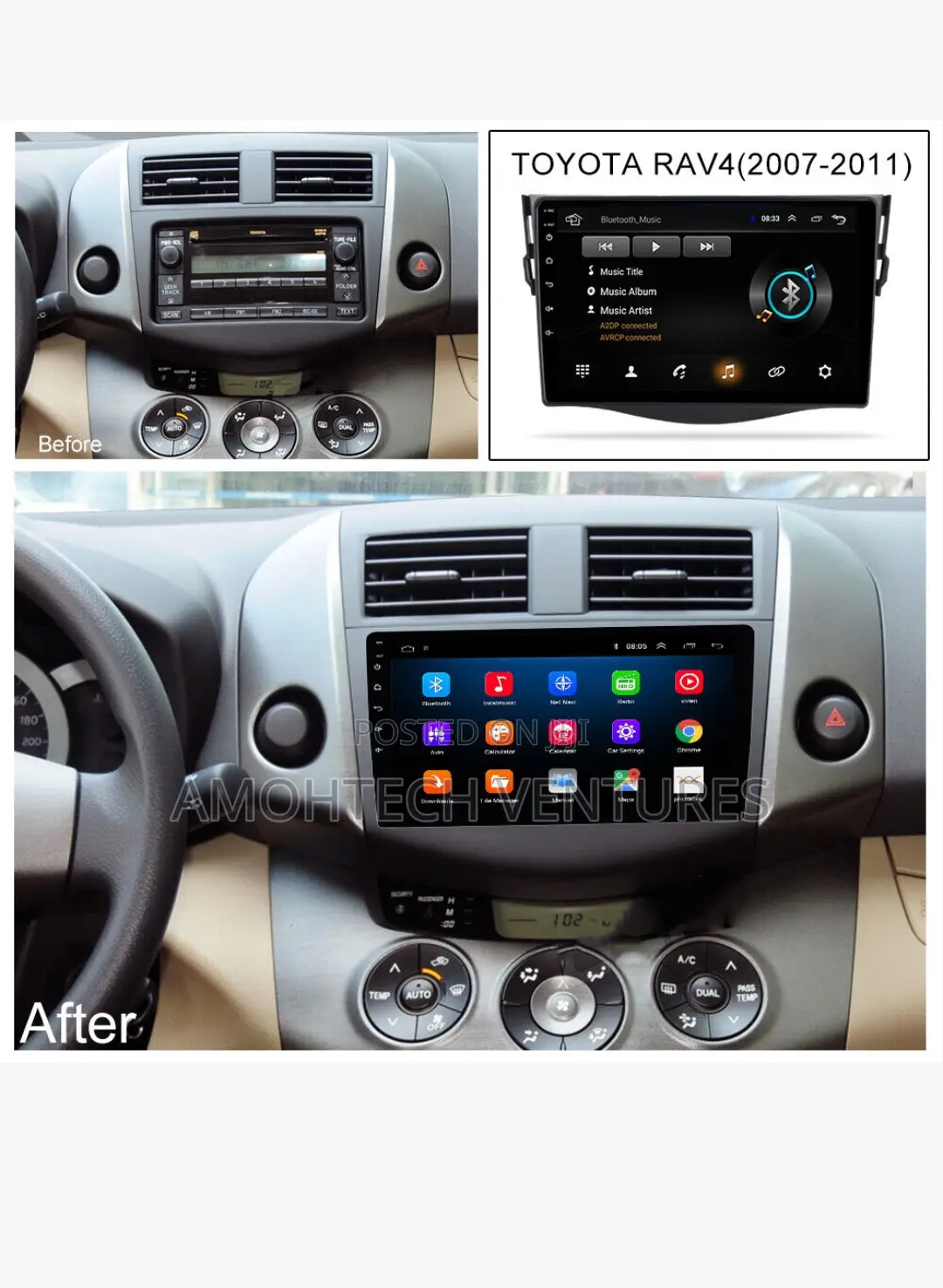 Toyota Rav4 Android Player