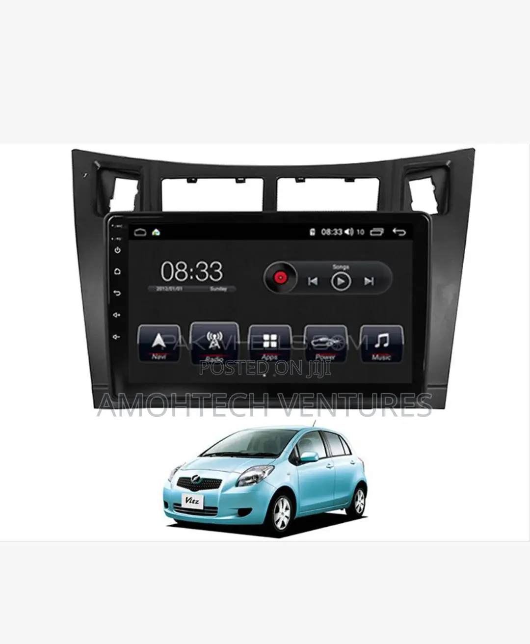 Toyota Vitz Android Auto