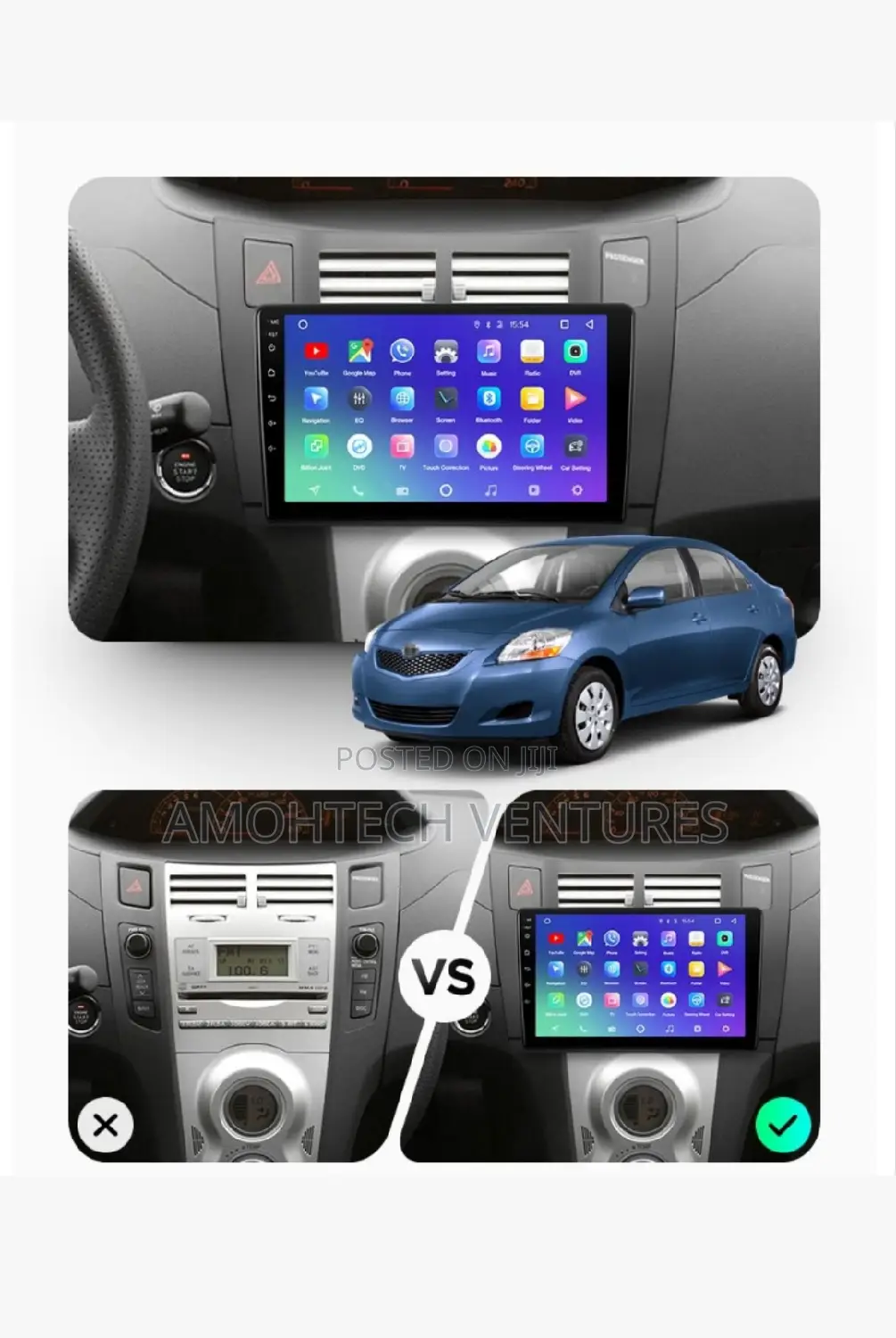 Toyota Yaris/Vitz Android Auto
