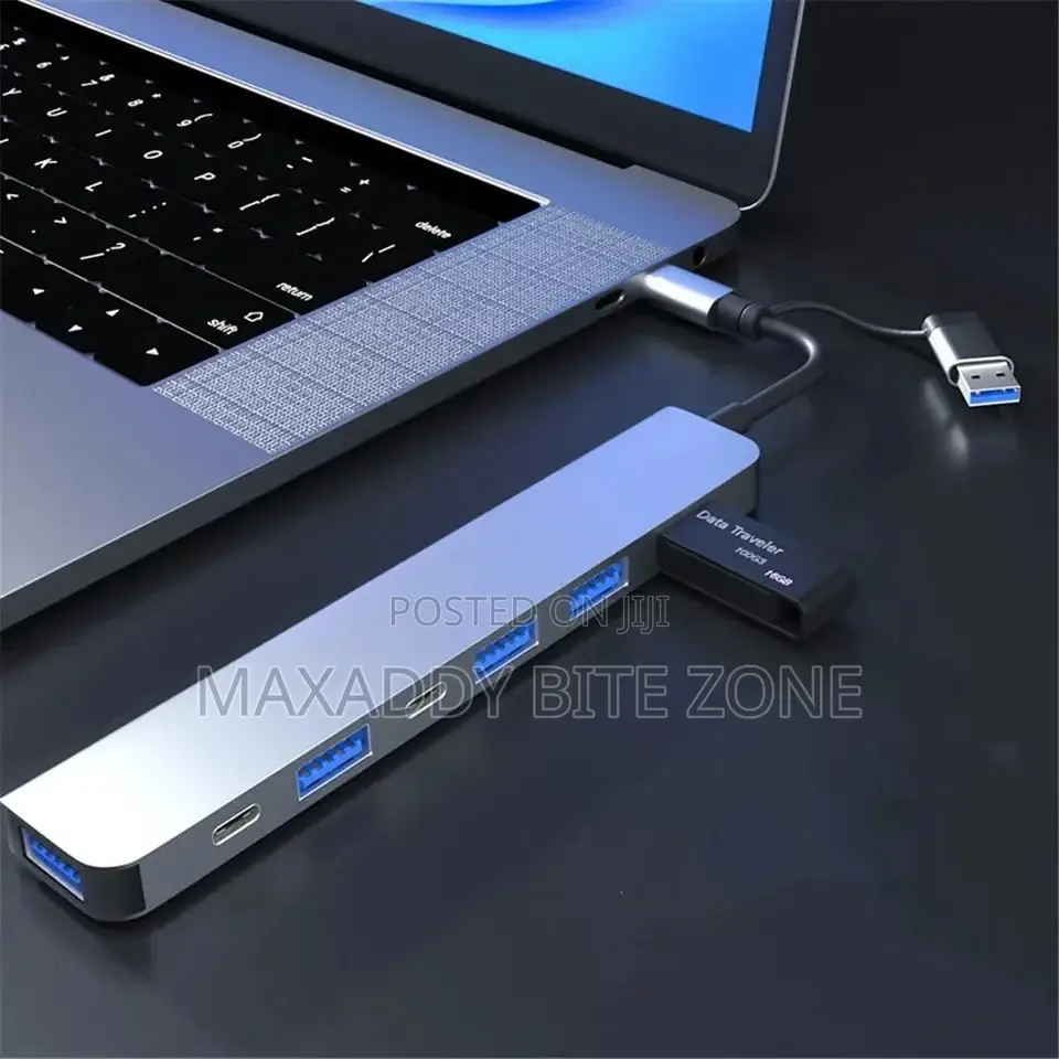 7 in 1 Usb Hub 3.0 Multiport Dock Station Type C Splitter