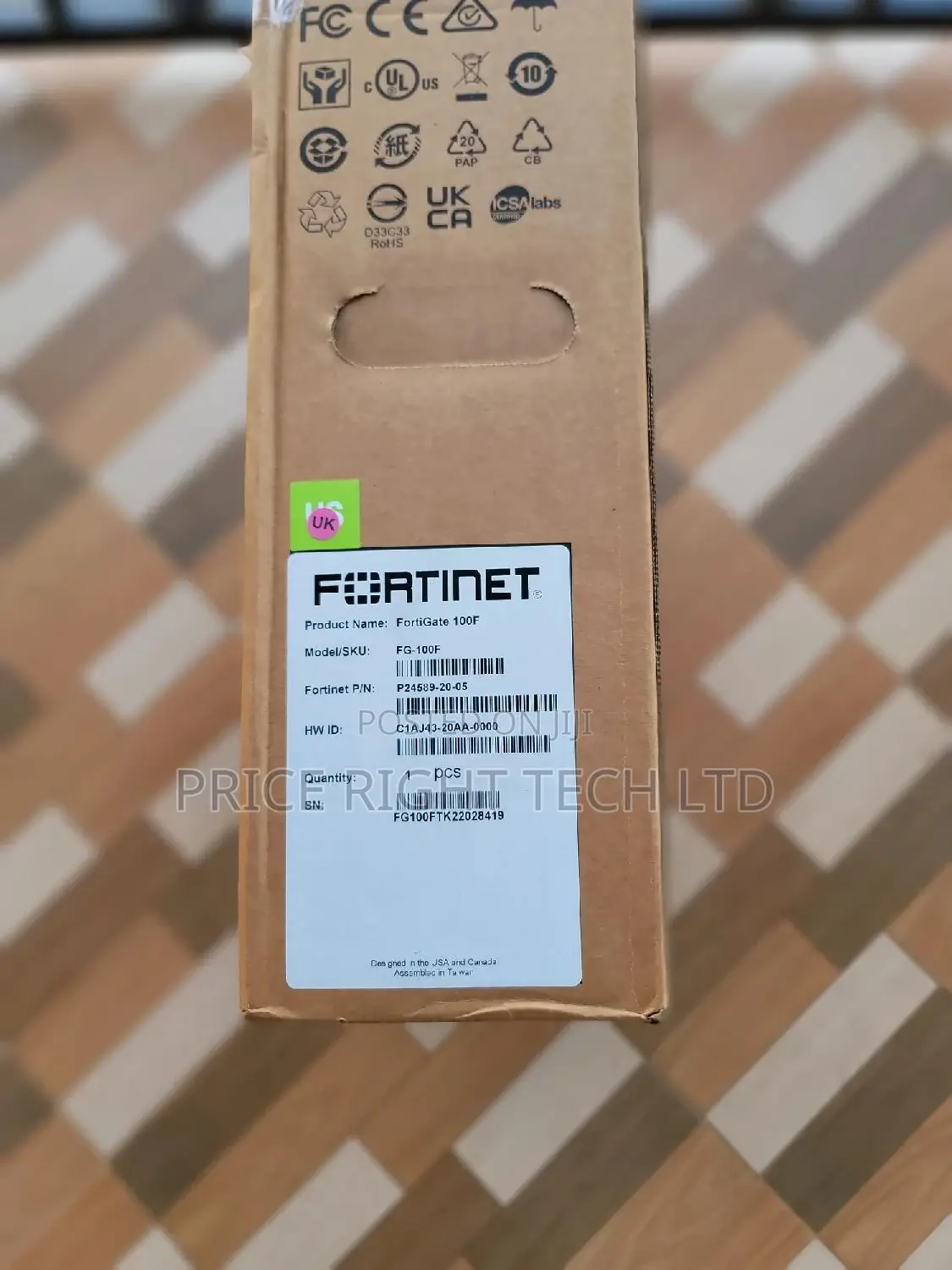Brand New Fortinet Fortigate-100f Firewall
