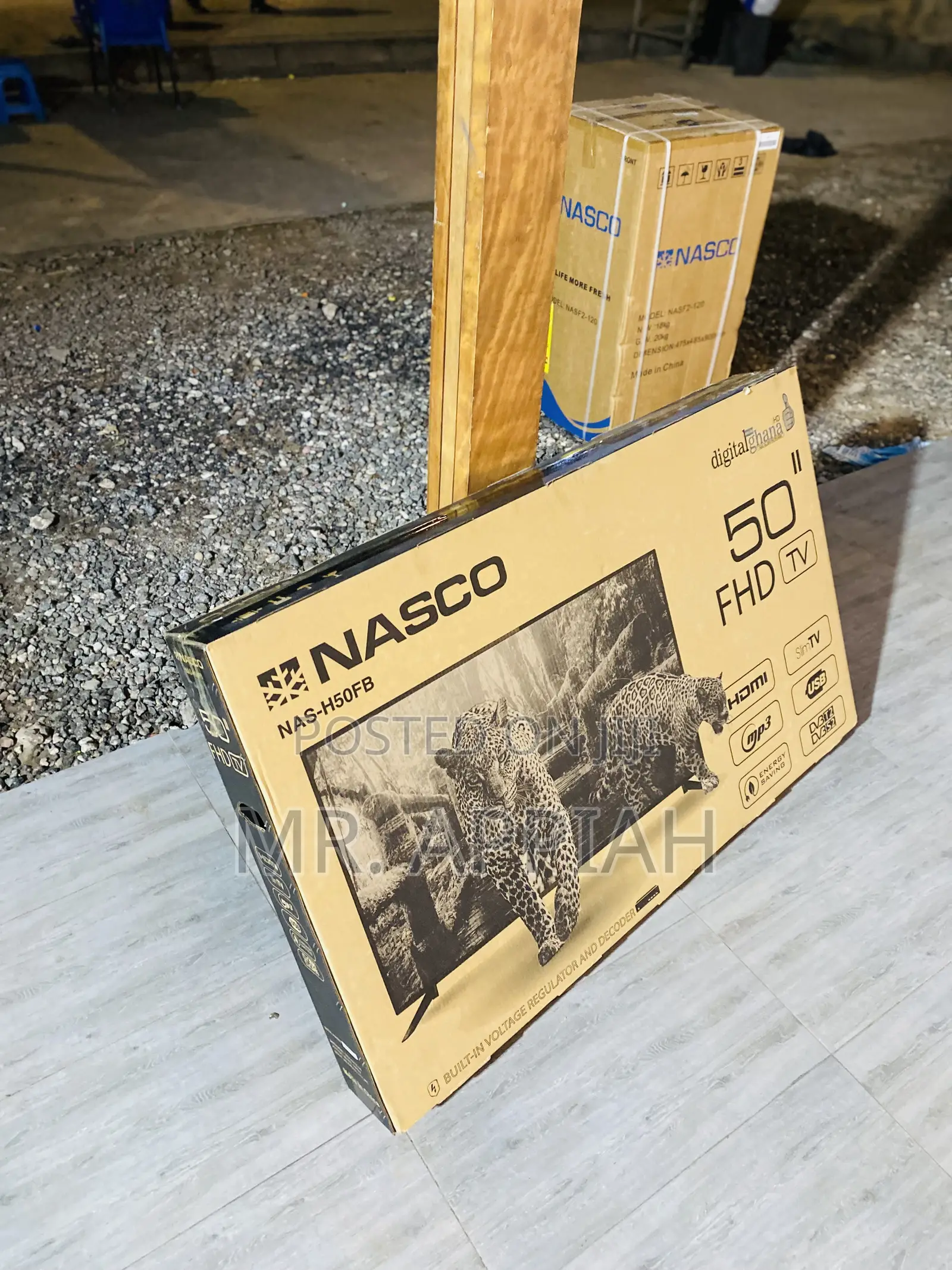 Newly in Stock Nasco 50 Inch Led FHD Digital Satellite Tv.