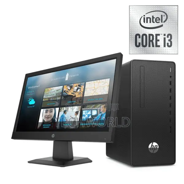 New Desktop Computer HP 4GB Intel Core I3 HDD 1T