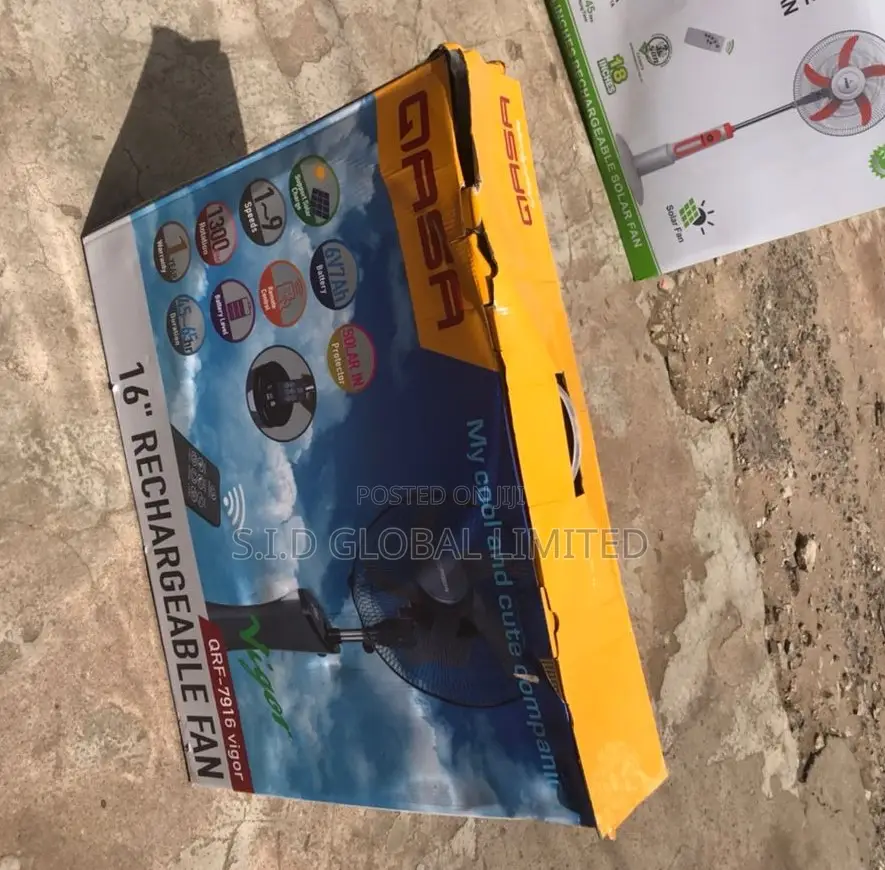 Enjoy Best Rechargeable Solar Standing Fan