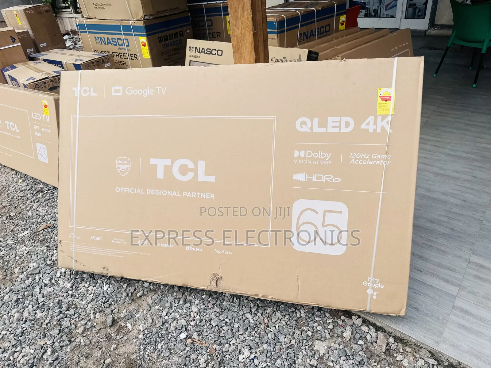 QLED TCL Smart 65”C645 Gloss Tv  