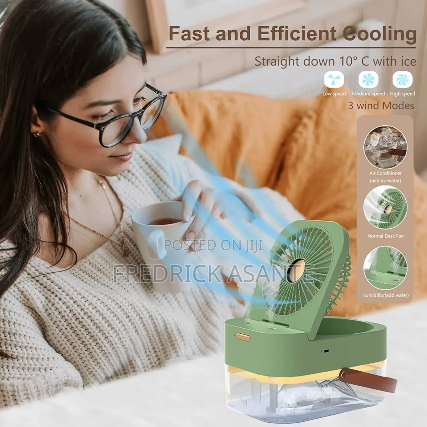 Desktop Humidifier/ Fan