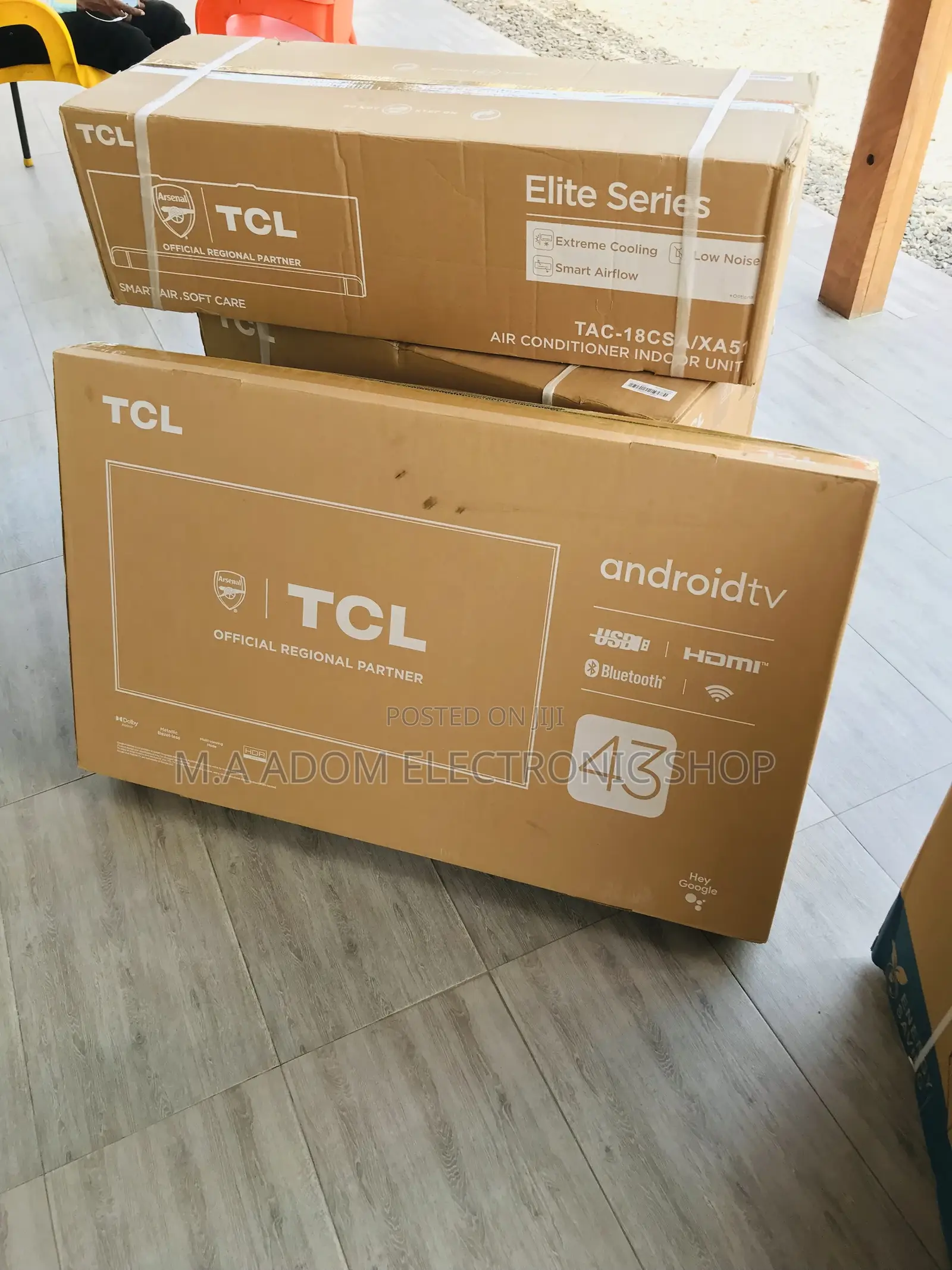 Quality TCL 43S5400A 43 Inch FHD/HD Smart Led Tv(Black).