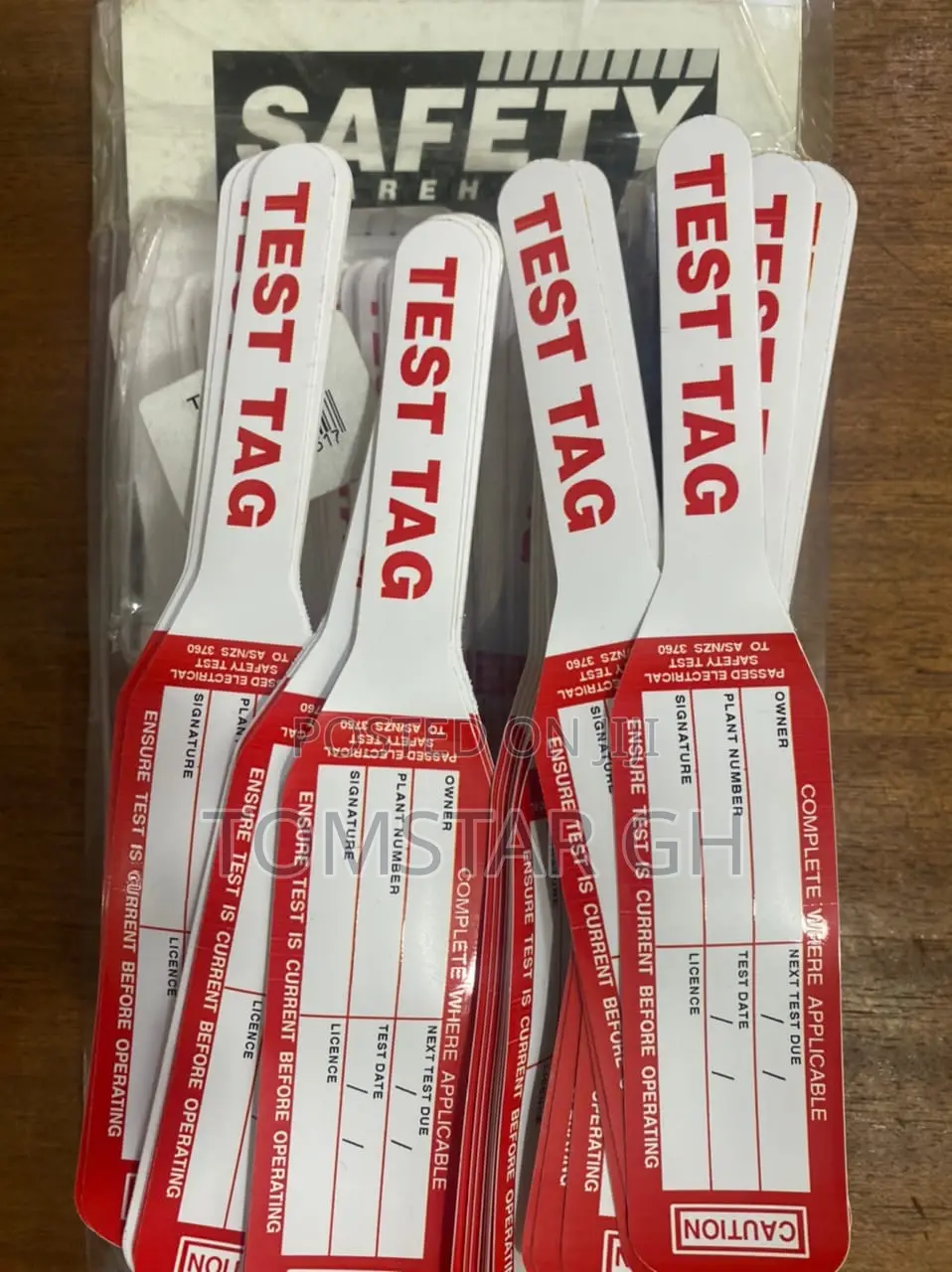 Test Tag Safety