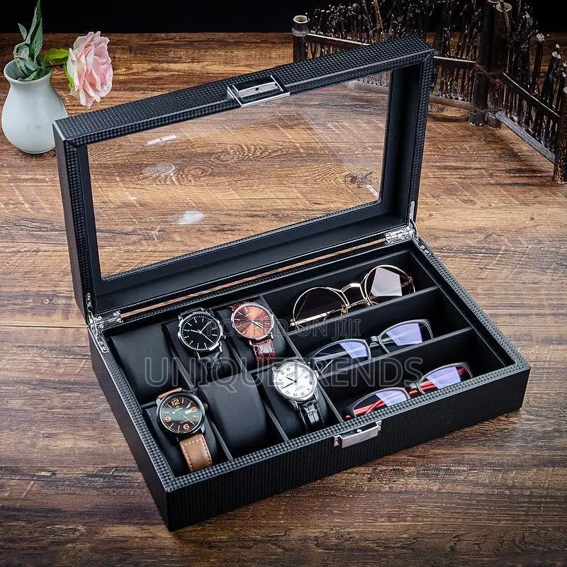 6 Watch Slot X 3 Sunglasses Compartment
