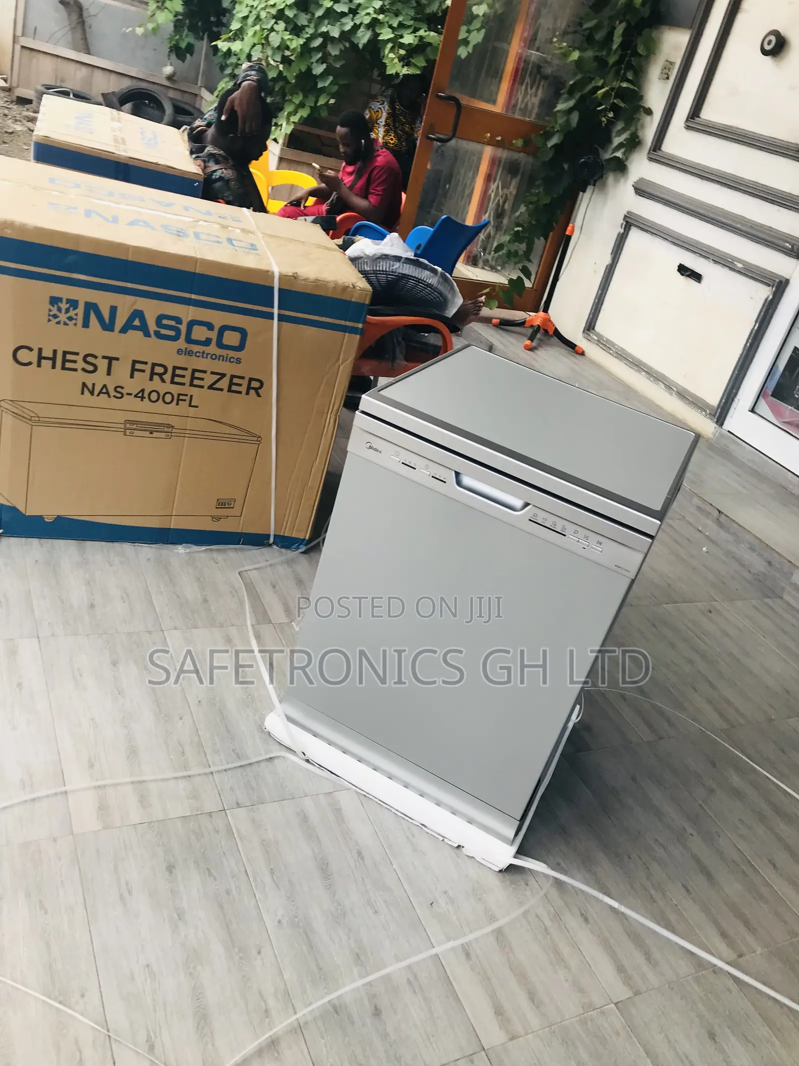 Midea 12-5203 Gray 12 Plates Electric Dishwasher