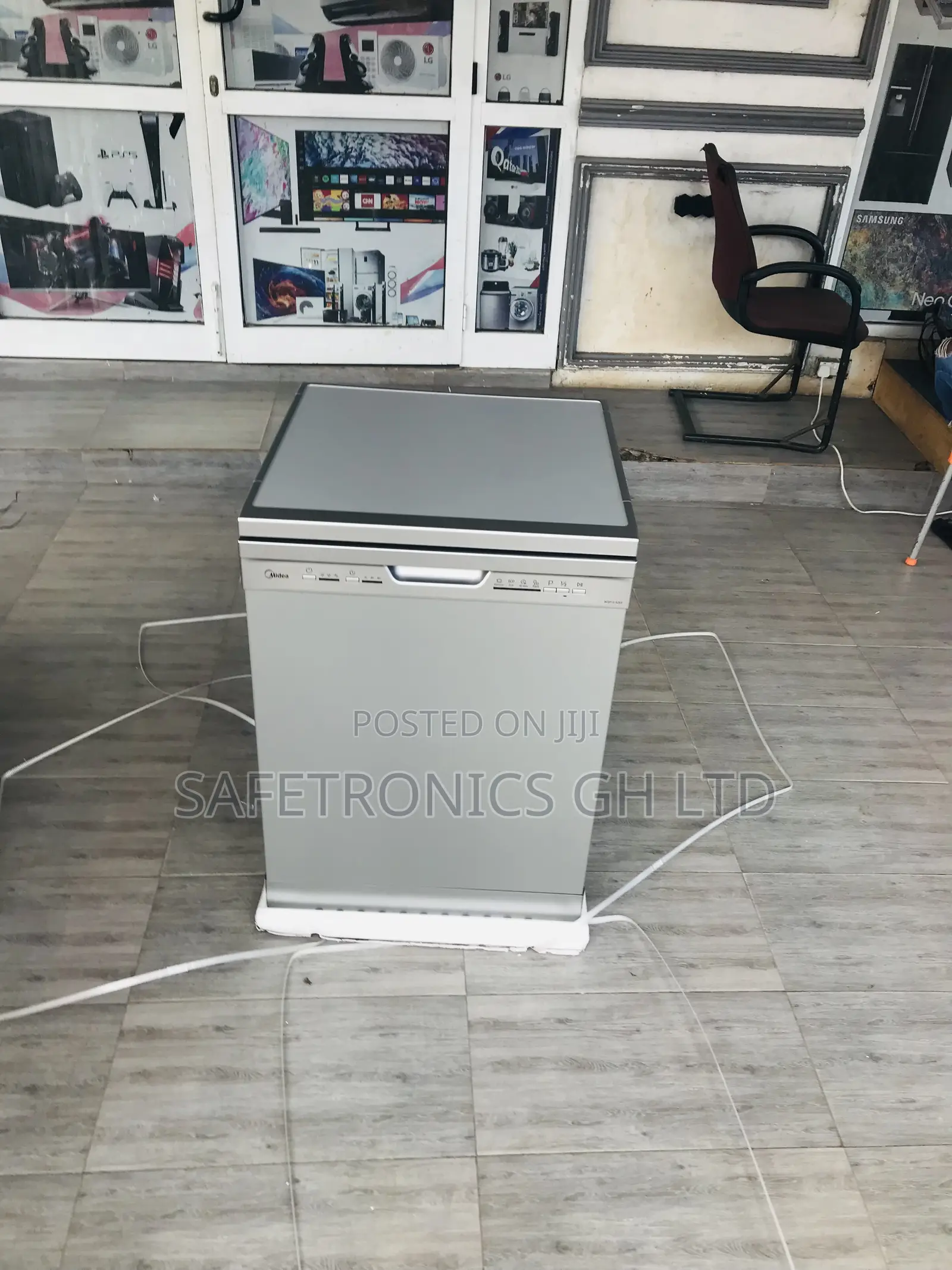 Midea Electric 12 Plate Original Gray Dishwasher