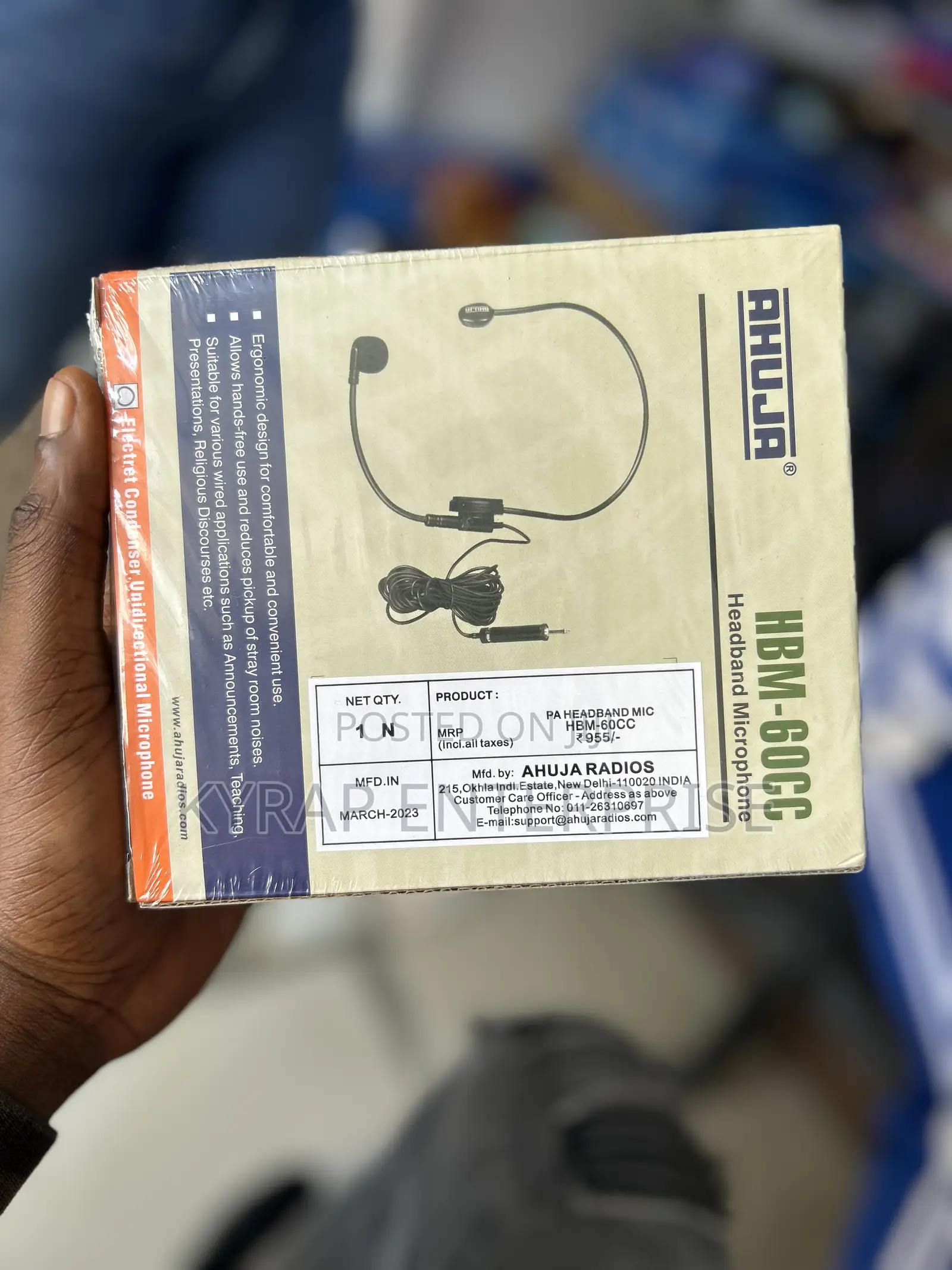 Ahuja Headband Mic