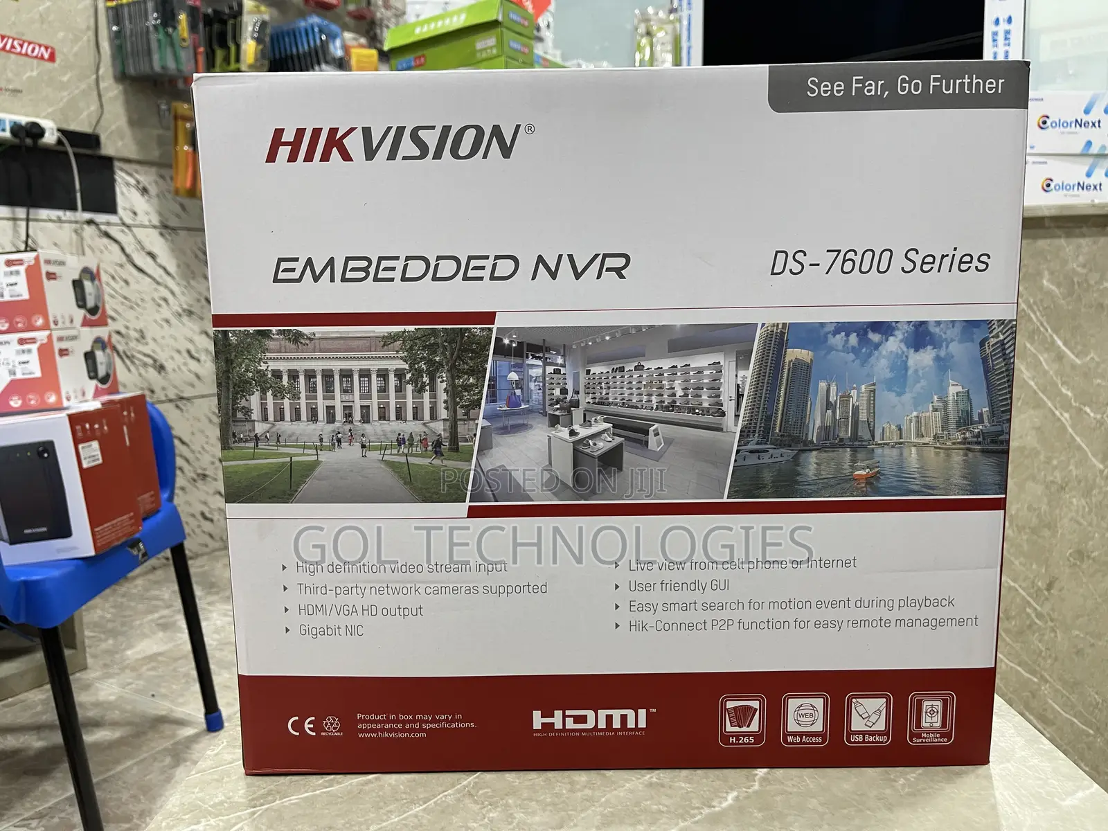 Hikvision 16ch Embedded Poe NVR Ds-7616ni-Q/16p