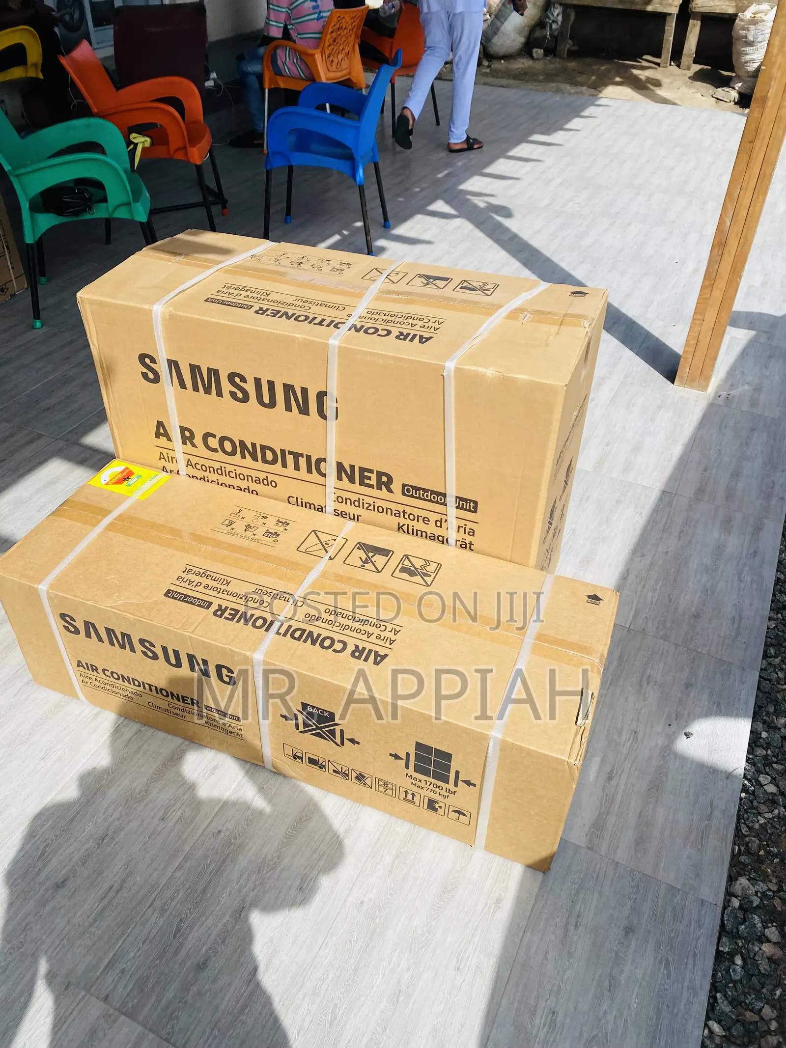 Original Samsung 2.5hp R410 Split Type Ac(White).