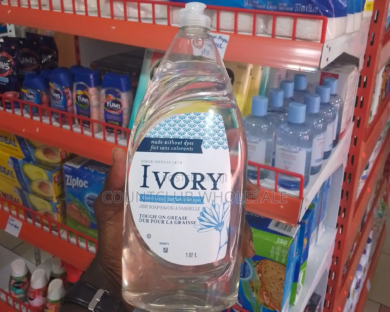 IVORY Classic Scent Dish Soap 1.02L