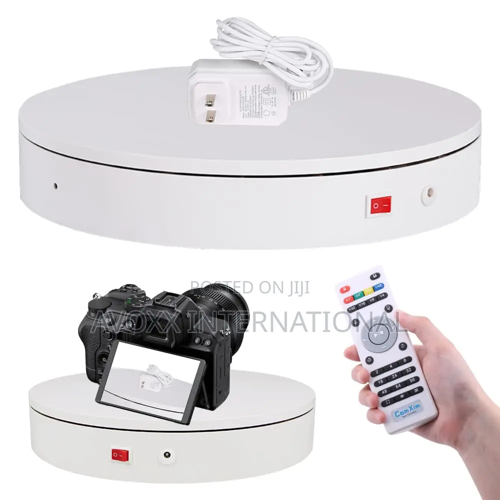 Professional 360 Degree Photography Rotating Display Stand