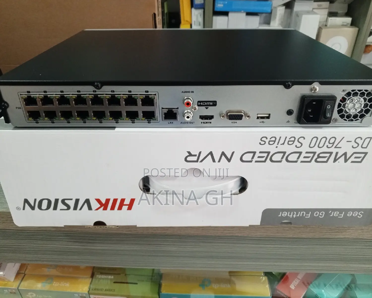 Hikvision 16ch Poe NVR Ds-7616ni-Q2/16p
