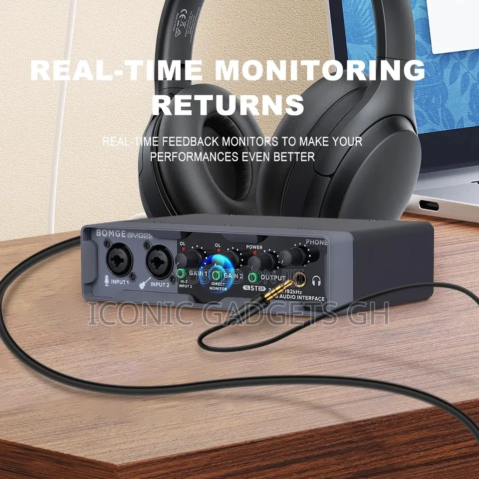 Professional Audio Sound Card Interface(New in Box)