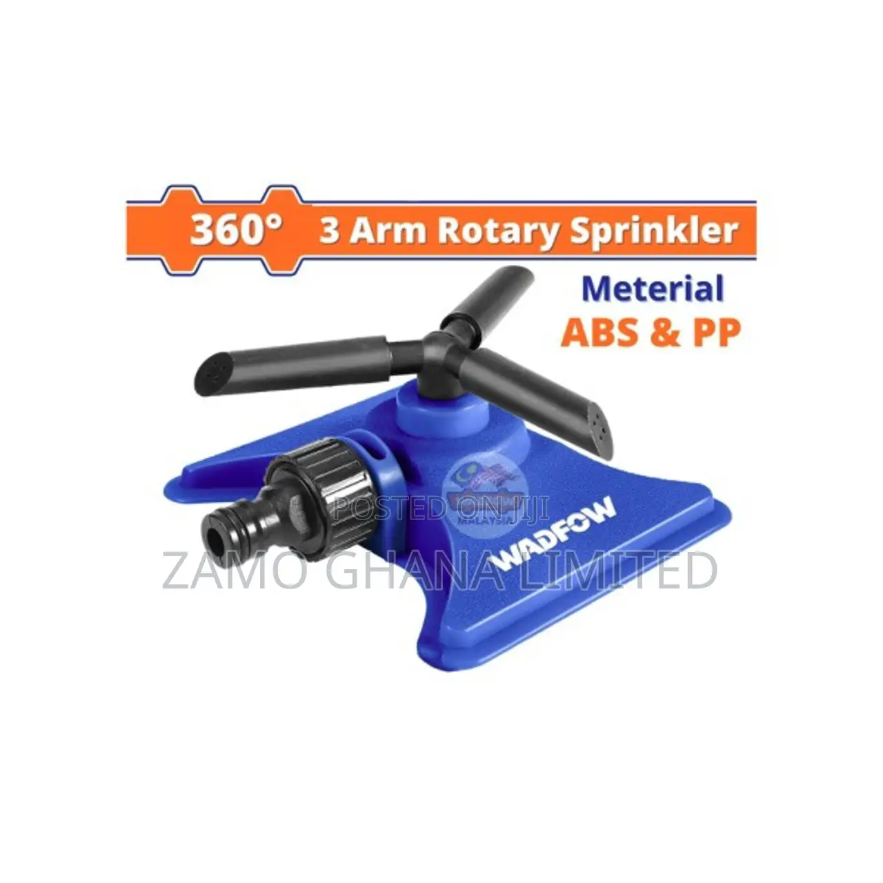 Plastic 3 Arm Rotatory Sprinkler - Wsn1e23
