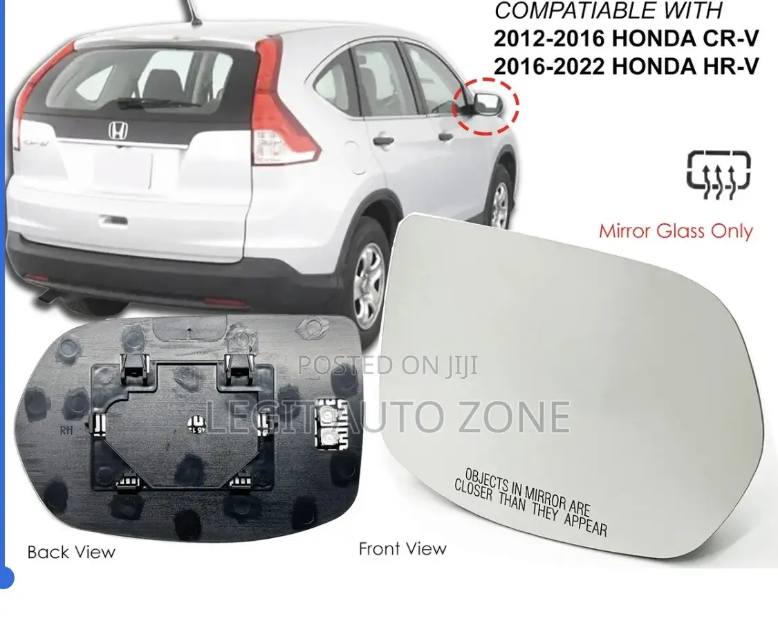 Honda CRV 2017-2022 Mirror Glass With Blind Spots