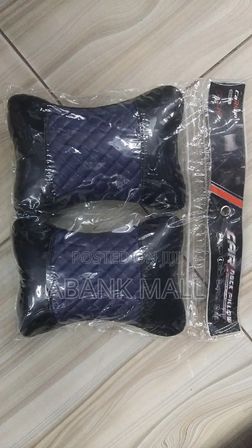 Car Pillow Neck Rest Set - Pair
