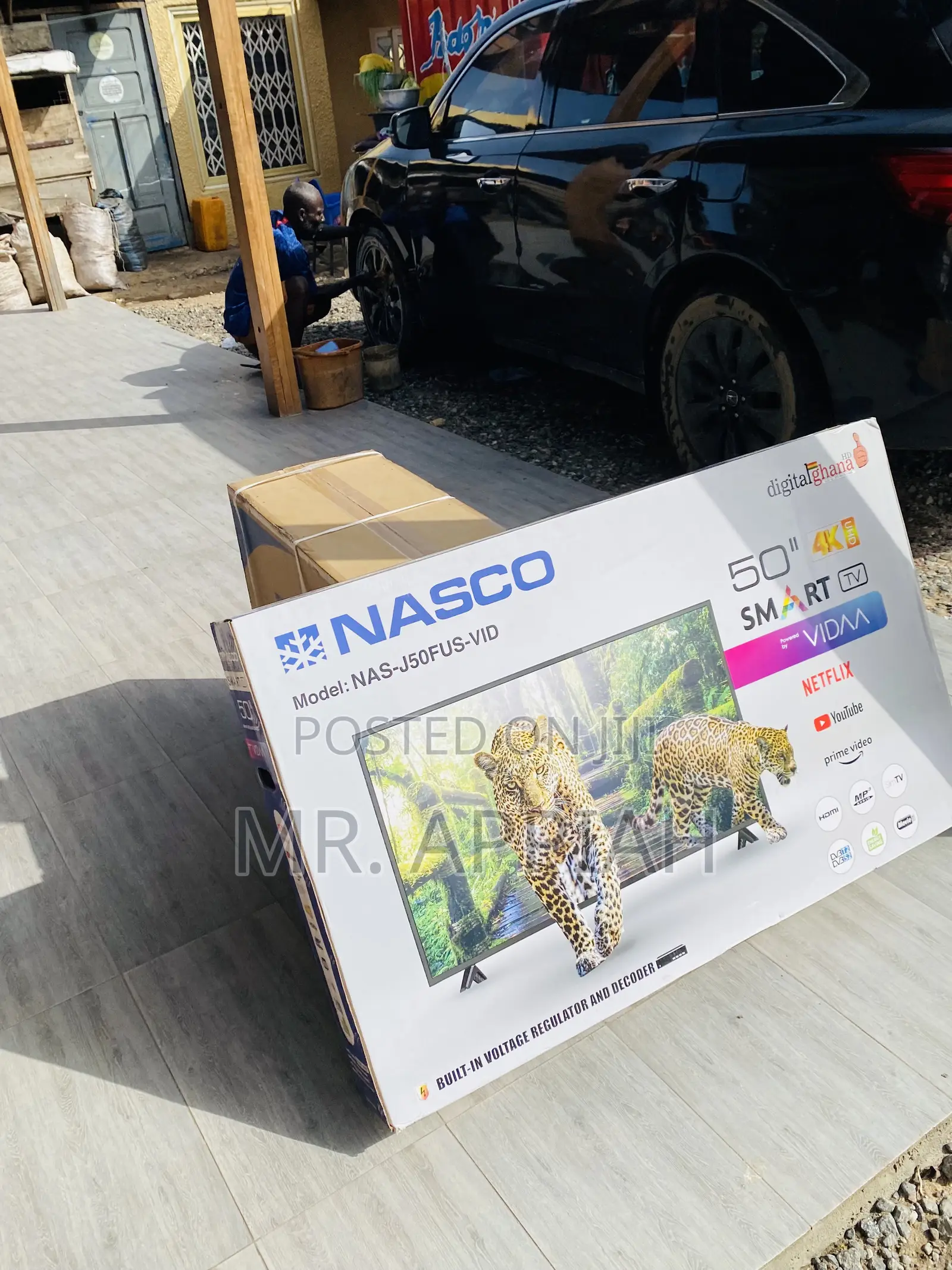 Quality Nasco 50 Inch Digital Satellite Smart Television.