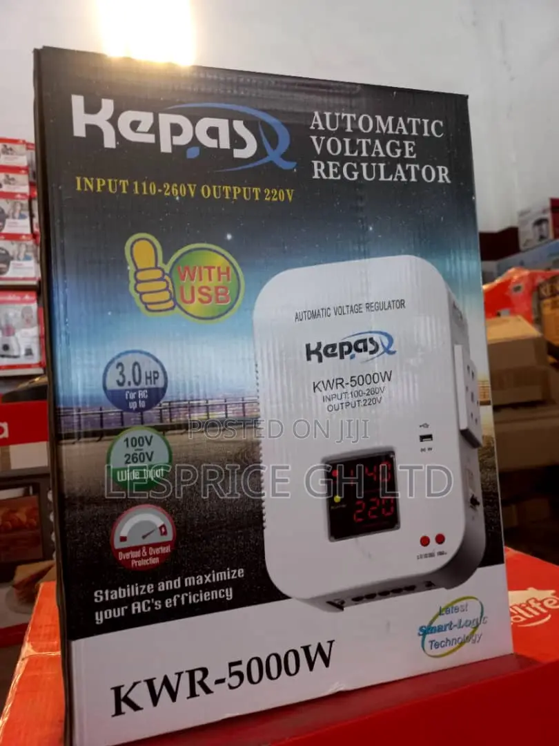 Excellent Power!! Kepas 5000VA Stabilizer
