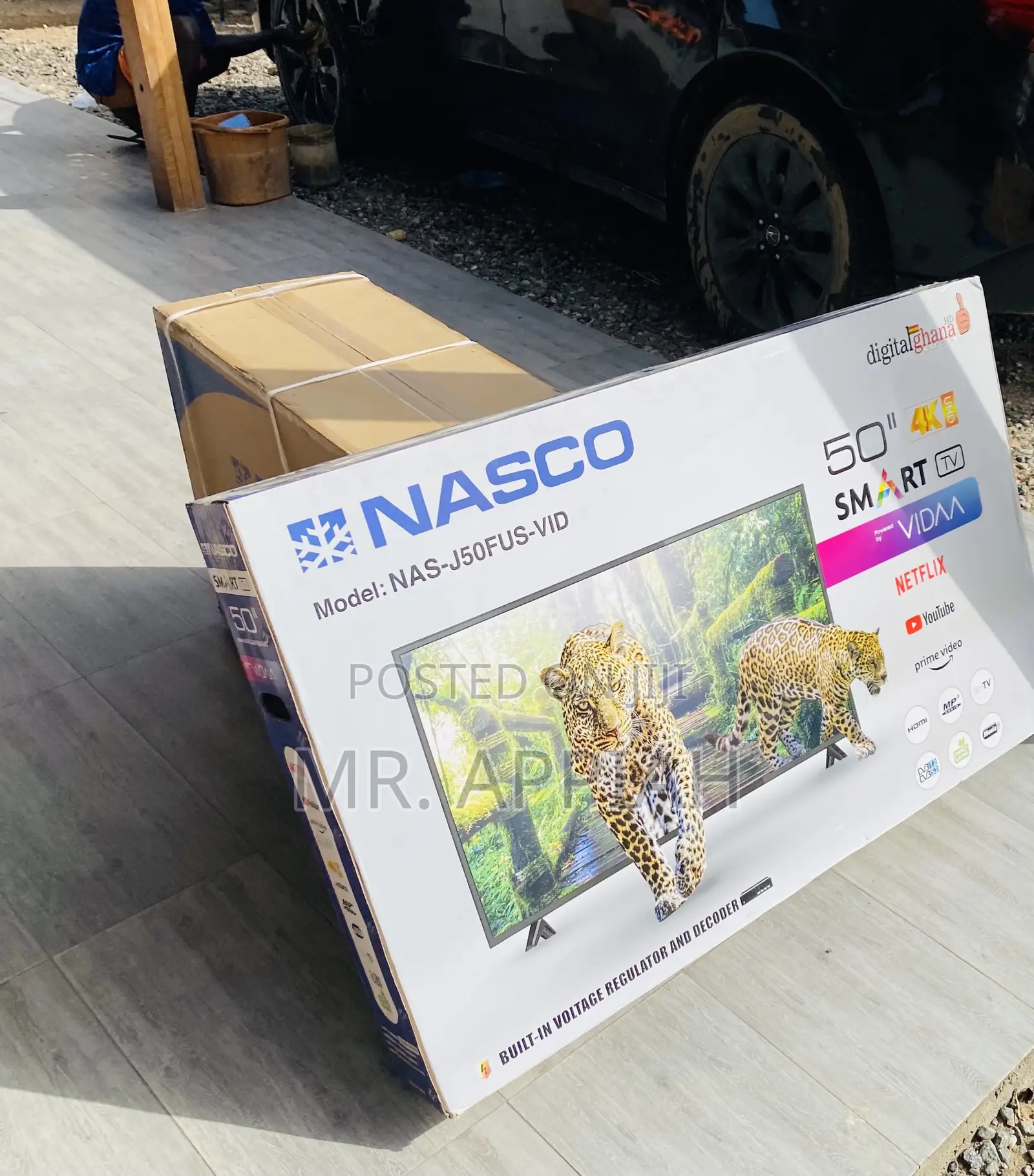 Shop Original Nasco 50 Inch Led Uhd/ Smart Satellite Tv.